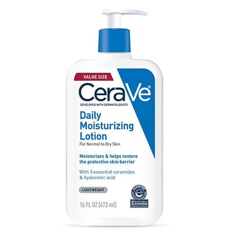 CeraVe Moisturizing Lotion with Hyaluronic Acid for Normal to Dry Skin Fragrance-Free