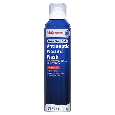 Walgreens Antiseptic Wound Wash