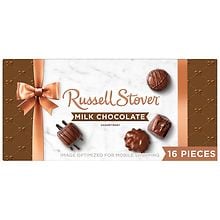 Russell Stover Assorted Milk Chocolate Gift Box Milk Chocolate ...