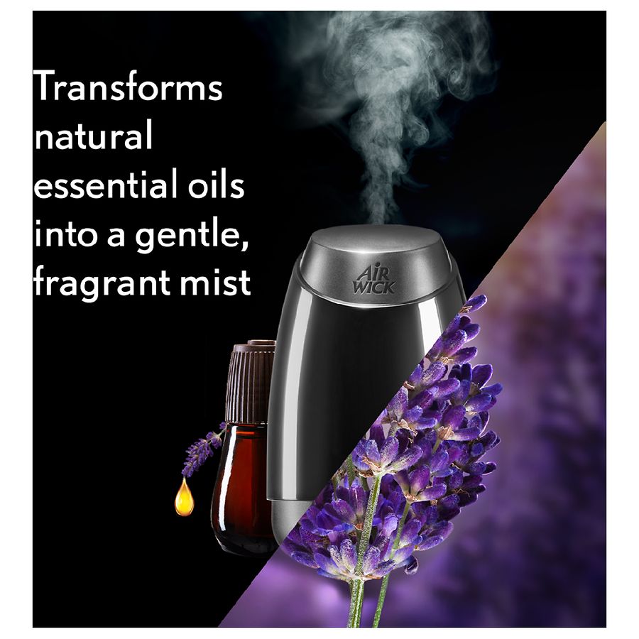 Essential Mist Essential Oil Diffuser Starter Kit Lavender & Almond