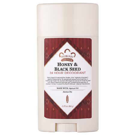 UPC 764302119135 product image for Nubian Heritage Deodorant Honey & Black Seed - 2.25 OZ | upcitemdb.com