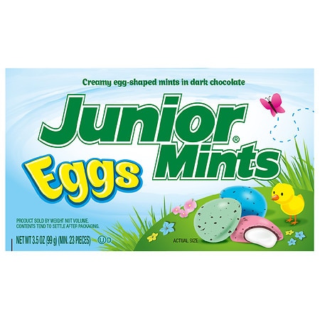 Junior Mints Easter Pastel Color Easter Eggs Chocolate & Mint