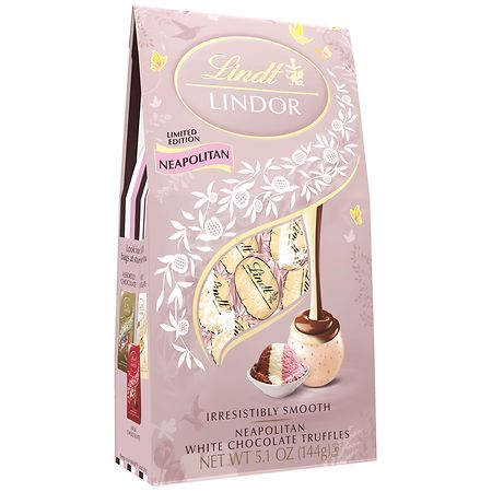 Lindor Smooth Truffles Neapolitan White Chocolate