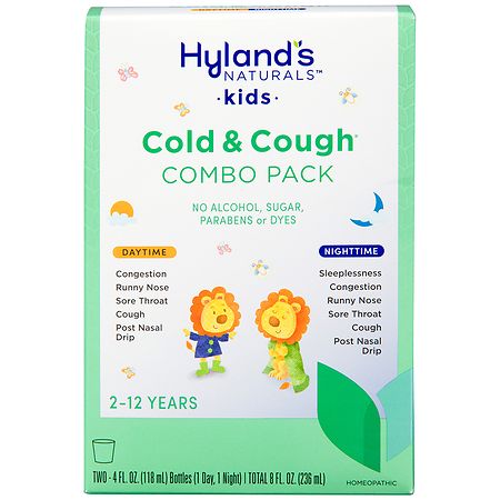 Hyland's Naturals Kids Cold & Cough Combo Pack