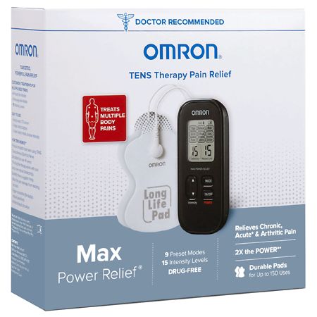 OMRON TENS Unit HVF-128- Pain Relief Therapy