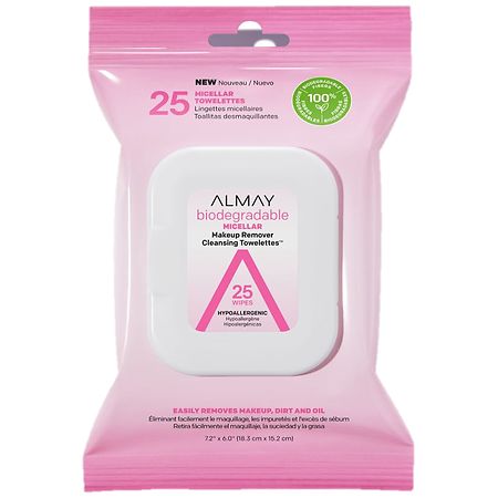 Almay Biodegradable Makeup Remover Cleansing Towelettes