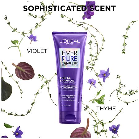 Svømmepøl I udlandet Compulsion L'Oreal Paris Everpure Sulfate Free Purple Shampoo for Colored Hair |  Walgreens