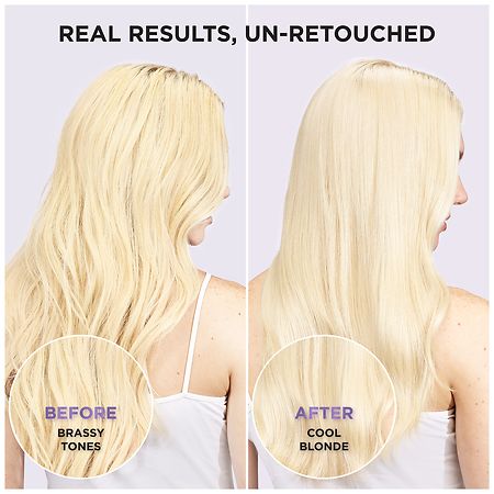 L'Oreal Paris Everpure Sulfate Free Purple Conditioner for Toning Blonde  and Bleached Hair