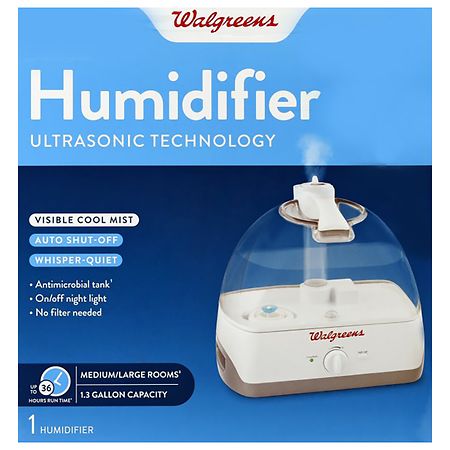 Walgreens Humidifier Ultrasonic 1.3 Gallon