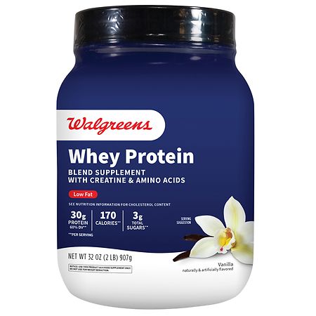 Walgreens Whey Protein Powder with Creatine & Amino Acids