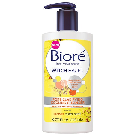 Biore Witch Hazel Pore Clarifying Cleanser Scented