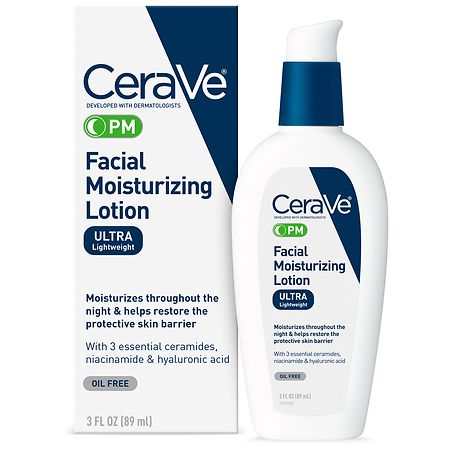 CeraVe Night Face Lotion with Hyaluronic Acid Fragrance Free