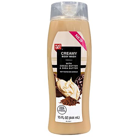 Walgreens Creamy Cocoa & Shea Butter Body Wash - 15 fl oz
