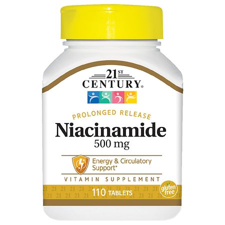 21st Century Niacinamide 500 mg Prolonged Release