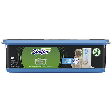 UPC 037000798903 product image for Swiffer Sweeper Pet Heavy Duty Wet Cloth Refills Fresh Scent - 20.0 ea | upcitemdb.com