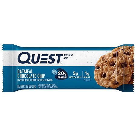 Quest Nutrition Protein Bar Oatmeal Chocolate Chip