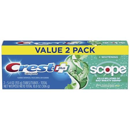Crest Plus Scope Whitening Plus Scope Toothpaste