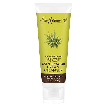 SheaMoisture Cream Cleanser Cannabis Sativa (Hemp)
