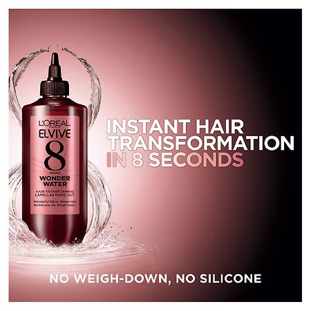 L'Oreal Paris Elvive Dream Lengths 8 Second Wonder Water Detangling  Lamellar Rinse Out, 6.8 Ounce : Beauty & Personal Care 