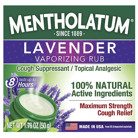 Mentholatum Lavender Vaporizing Rub