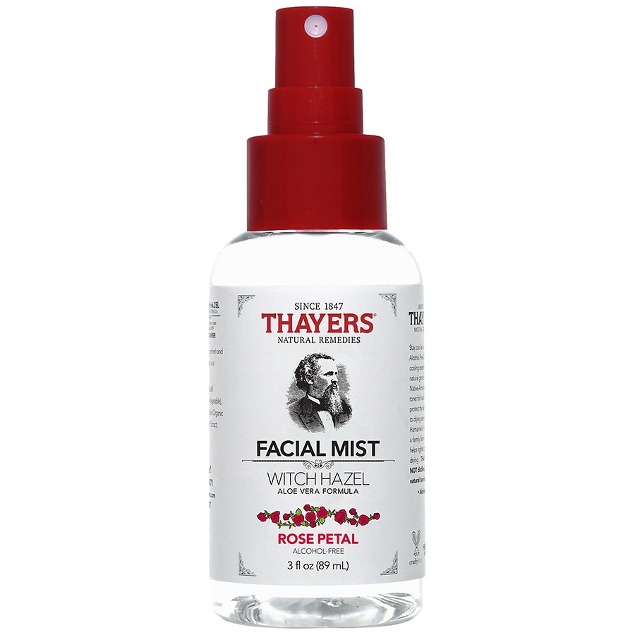 Thayers Trial Size Witch Hazel Facial Mist with Aloe Vera Toner Rose Petal, Rose Petal Walgreens pic
