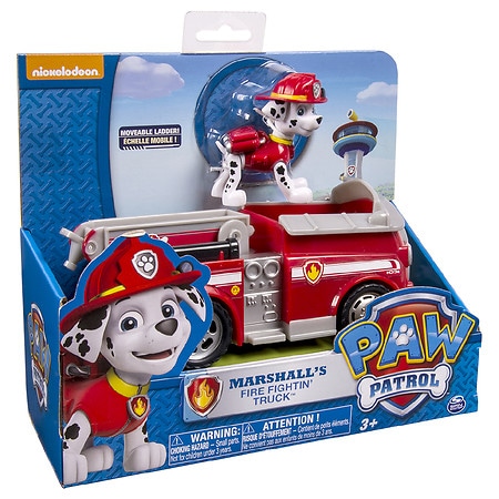 Paw Patrol Marshall s Fire Fightin Truck Vehicle and Figure Walgreens