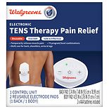 Omron Pocket Pain Pro TENS Unit Arm Shoulders Lower Back Leg Foot  Transcutaneous Electrical Nerve Stimulation TENS Massager Gray White -  Office Depot