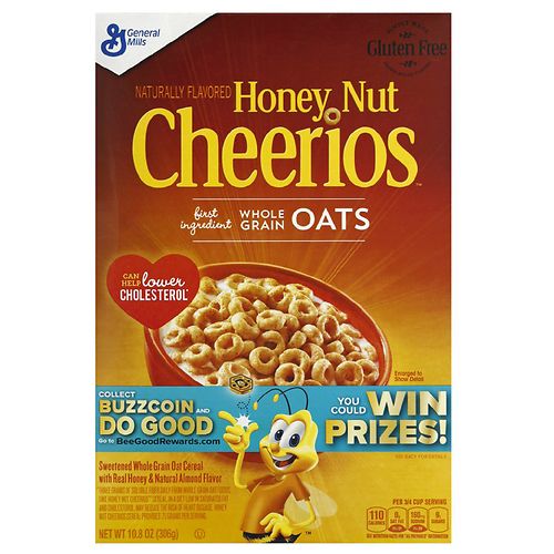 Cheerios Honey Nut Cereal, 10.8 oz