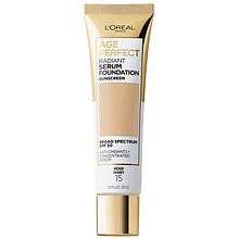 L'Oreal Paris Age Perfect Radiant Serum Foundation with SPF 50, Rose ...