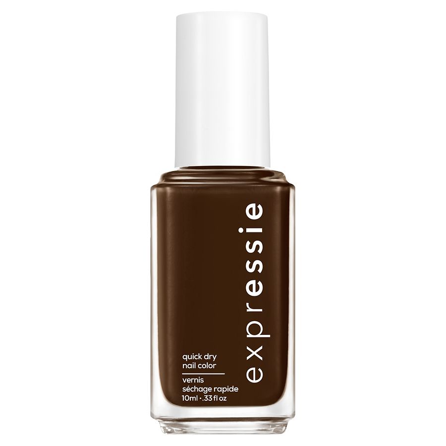 essie expressie Quick Dry Nail Polish, Vegan Formula, Cream Finish, Take The Espresso