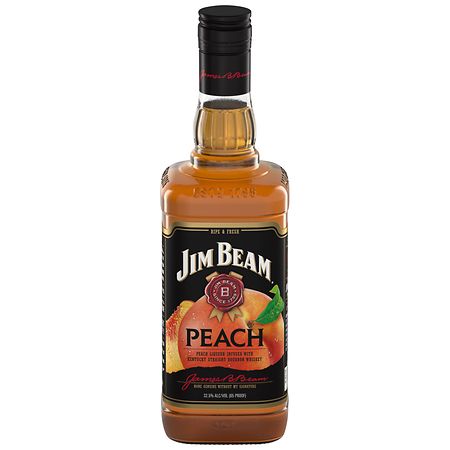 Jim Beam Peach Bourbon Whiskey | Walgreens