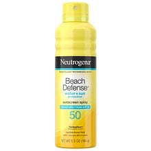 Neutrogena Beach Defense Spray Body Sunscreen, SPF 50 | Walgreens