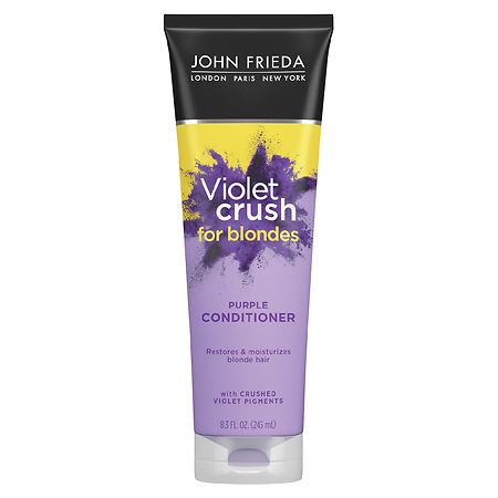 John Frieda Violet Crush Purple Conditioner for Brassy Blonde Hair