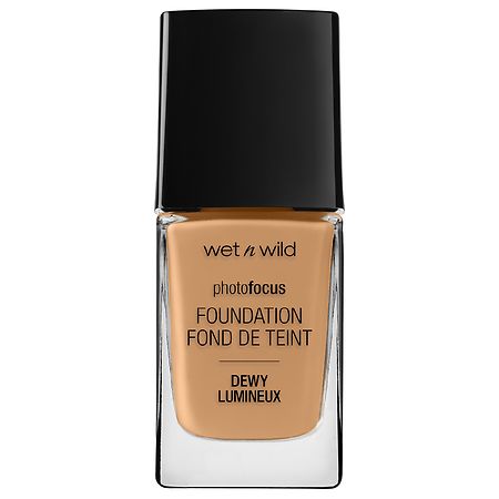 Wet n Wild Photo Focus Dewy Foundation, Amber Beige | CVS