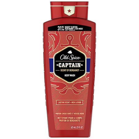 Old Spice Red Collection Body Wash for Men Captain