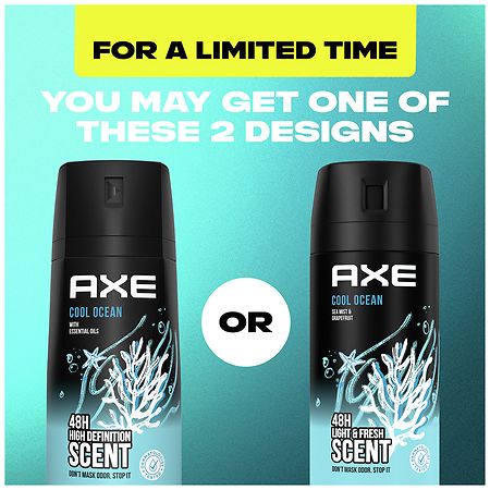 Koopje Bedreven Maak plaats AXE Body Spray Deodorant Cool Ocean | Walgreens