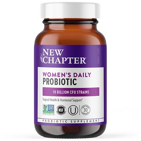 New Chapter Women's Daily Probiotic, Vegan Capsules