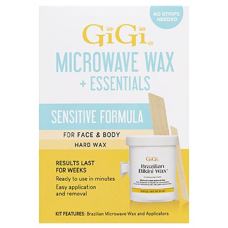 GiGi Brazilian Sensitive Microwave Wax Kit