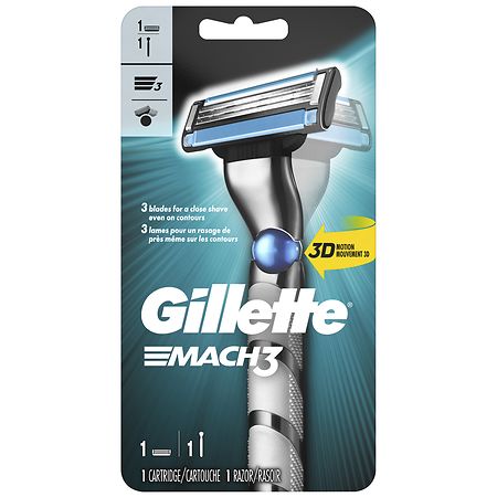 Voorrecht Klein enthousiasme Gillette MACH3 3D Men's Razor Handle | Walgreens