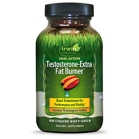 Irwin Naturals Testosterone-Extra Fat Burner Soft-Gels