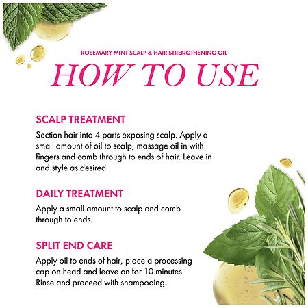 Mielle Organics Rosemary Mint Scalp & Hair Strengthening Oil