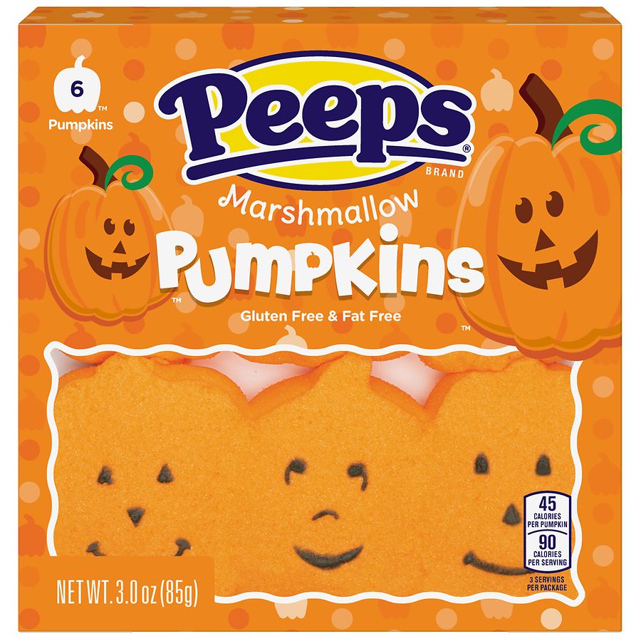 Peeps Marshmallow Pumpkins Marshmallow