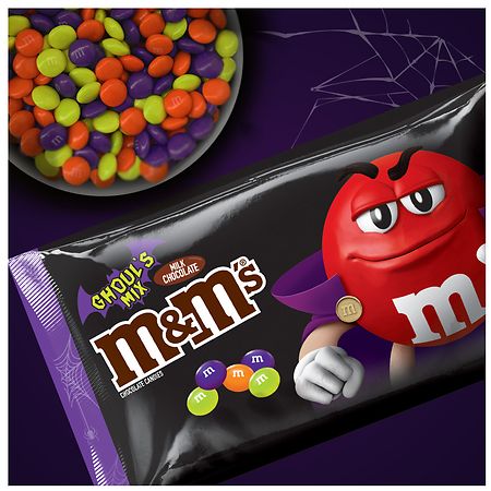 M&M's Ghoul's Mix Peanut Chocolate Halloween Candy Bag, 11.4 oz - Foods Co.