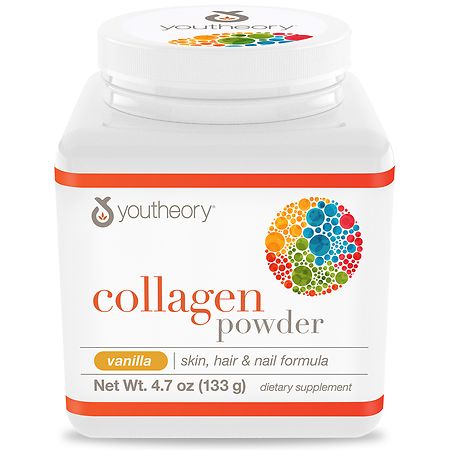 Youtheory Collagen Powder - Vanilla - 4.7 oz