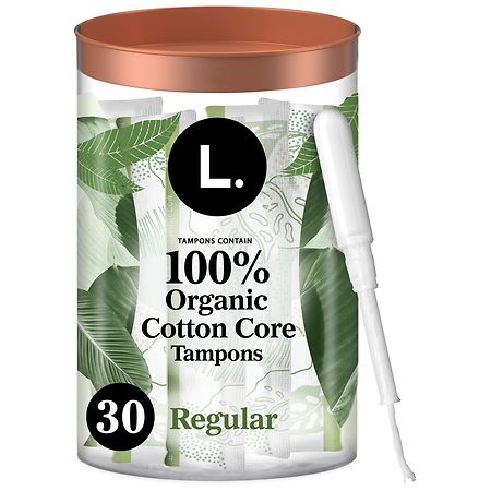 L. Organic Cotton Tampons Unscented