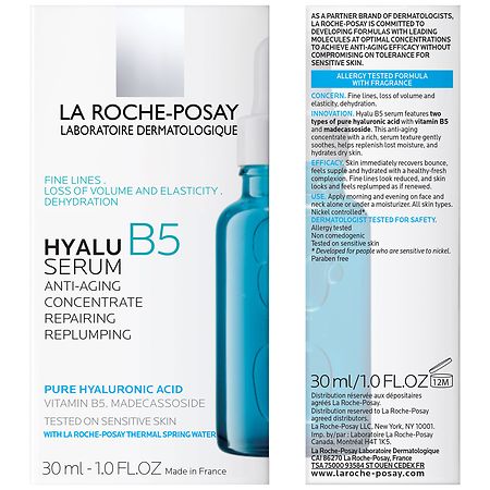 La Roche-Posay Hyalu B5 Pure Hyaluronic Acid Serum for Sensitive Skin
