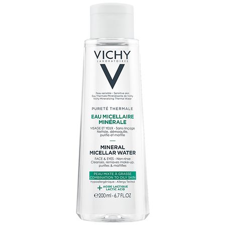 Vichy Purete Thermale Micellar Water for Combination to Oily Skin, with Salicylic Acid
