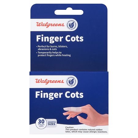 Walgreens Assorted Sizes Finger Cots - 30 ct