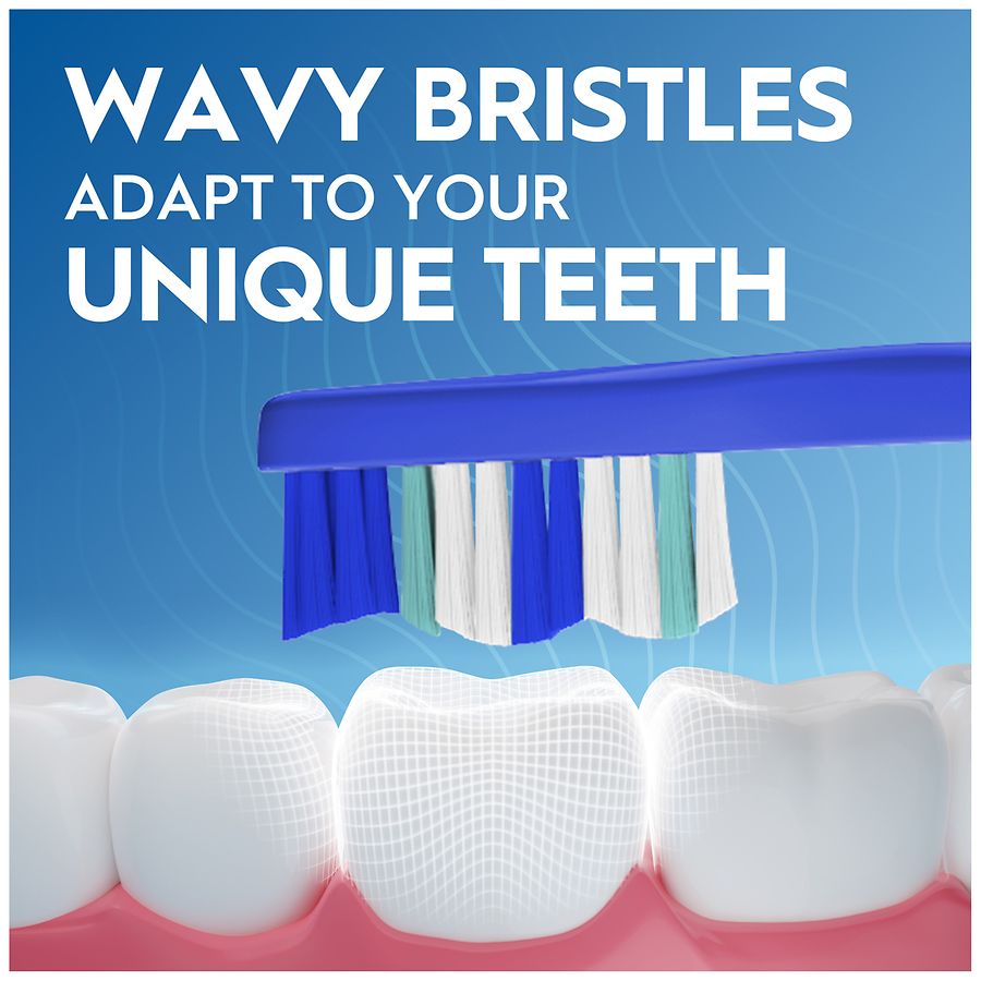 Oral-B Toothbrushes, Remove Plaque Soft Red & Blue | Walgreens