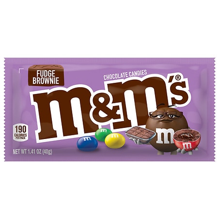 UPC 040000555391 product image for M&M's Fudge Brownie Chocolate Candy - 1.41 oz | upcitemdb.com